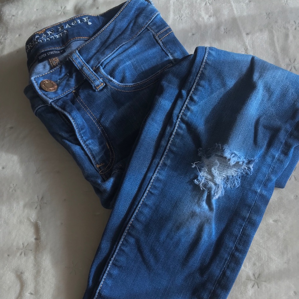 American eagle super stretch jeans